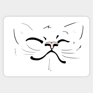 Scratches behind the ears are the best Sticker